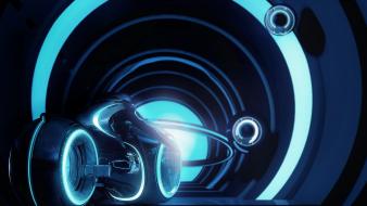 Tron legacy digital art movies science fiction wallpaper