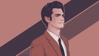 Andrew garfield actors artwork portraits wallpaper