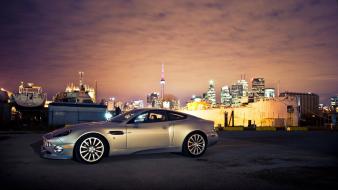 Aston martin vanquish night city wallpaper