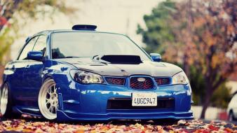 Blue cars wallpaper