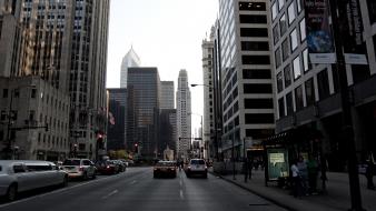 Chicago cityscapes skyscrapers wallpaper
