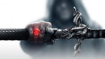 Dragon age 3 game art artwork dragons rings wallpaper
