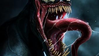 Eddie brock marvel comics spider-man symbiote venom wallpaper