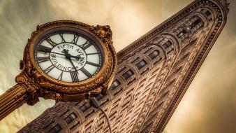 Flatiron building new york city angle architecture cities wallpaper