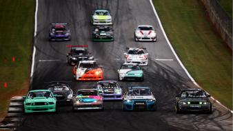 Ford mustang nissan silvia mazda rx8 racing wallpaper