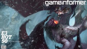 Game art characters covers gameinformer magazine wallpaper