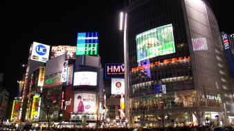 Japan shibuya cities cityscapes wallpaper