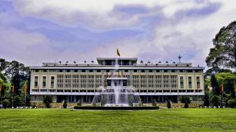 Norodom palace reunification viet nam wallpaper