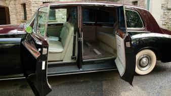 Rolls royce phantom black cars classic wallpaper