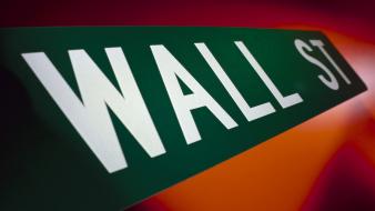 Wall street signs wallpaper
