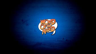 Word of the nerd logo designed logos website wallpaper