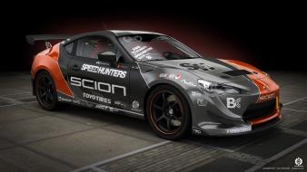 3d modeling scion photoshop sponsor fr-s vray wallpaper