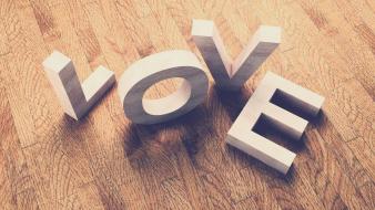 Abstract love minimalistic hearts wallpaper