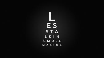 Artwork thought eye test wallpaper