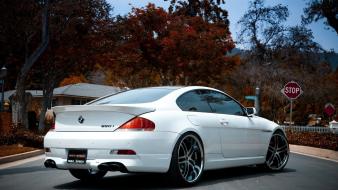 Bmw trees cars wallpaper