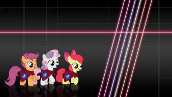 Cutie mark crusaders my little pony backgrounds cartoons wallpaper