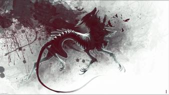 Dark surreal digital art drawings wallpaper