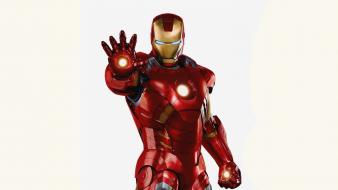 Iron man marvel comics simple background white wallpaper