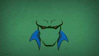 Justice league martian manhunter green background blo0p wallpaper