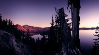 Landscapes nature crater lake greg martin wallpaper