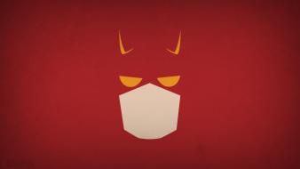 Minimalistic superheroes daredevil red background blo0p wallpaper