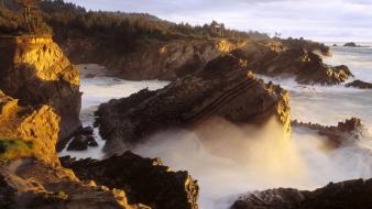 Nature beach shore oregon wallpaper