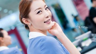 Of field tilted view eun bin yang wallpaper