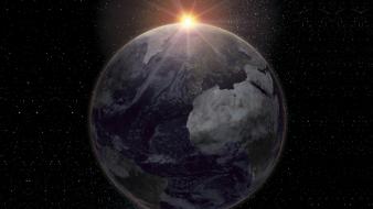 Outer space fantasy art wallpaper