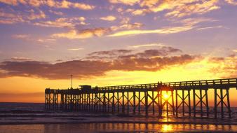 Sunset nature beach mexico florida gulf wallpaper