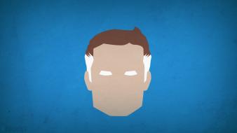 Superheroes marvel comics mr. blue background blo0p wallpaper
