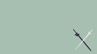 Swords blue sword art online kirigaya kazuto wallpaper