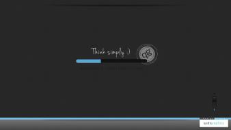 Typography deviantart digital art simplistic dark background wallpaper