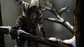 Video games assassins creed 3 wallpaper