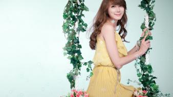 Women models asians korean jeon ye hee wallpaper