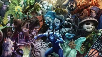 World of warcraft dota artwork wallpaper