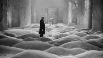 1979 andrei tarkovsky stalker (movie) grayscale wallpaper