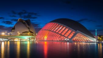 Architecture buildings night wallpaper