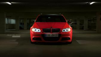 Bbm bmw e91 cars red static wallpaper