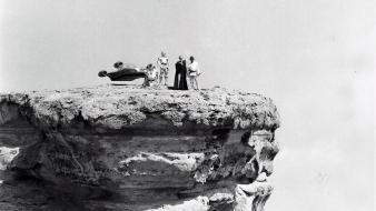 C-3po luke skywalker obi-wan kenobi on set r2d2 wallpaper