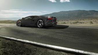 Carbonado lamborghini aventador mansory black cars wallpaper