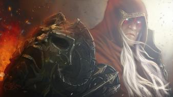 Darksiders fantasy art hooded video games war wallpaper
