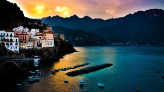 Europe hdr photography italy architecture boats wallpaper
