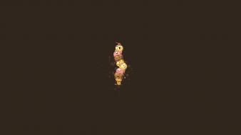 Funny ice cream minimalistic simple background wallpaper