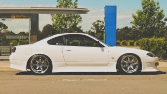 Greedy nissan silvia s15 white wallpaper
