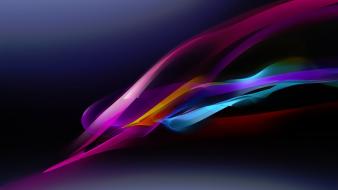 Honami sony xperia abstract multicolor wallpaper