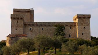 Italia italy narni castles medieval wallpaper