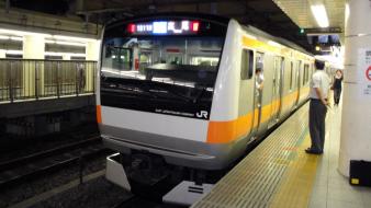 Japan tokyo station trains wallpaper