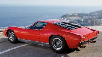 Lamborghini miura p400 s cars wallpaper