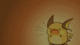 Legos pokemon raichu pixelated pixels wallpaper