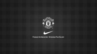 Manchester united fc nike black football teams sports wallpaper